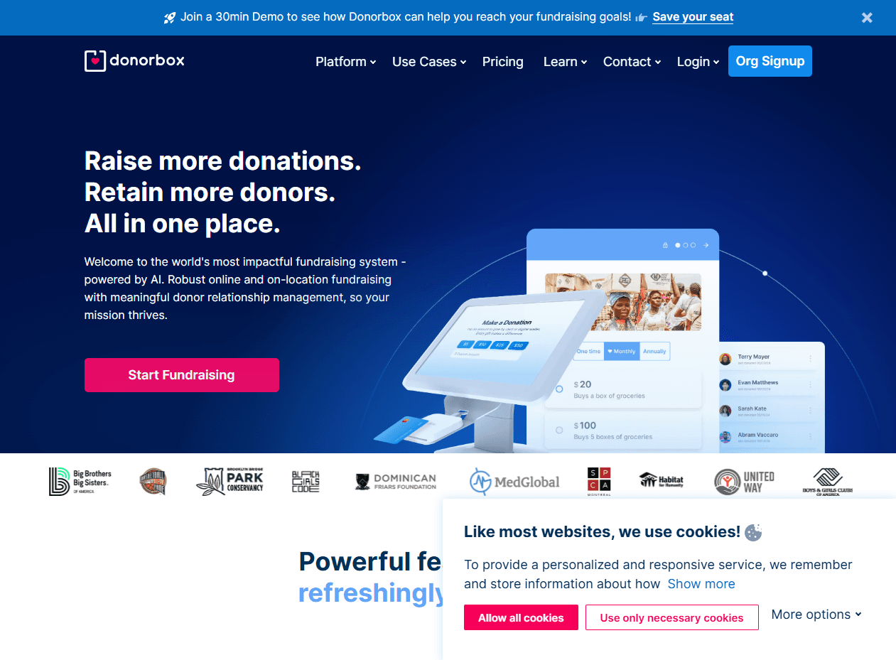 Secure Donation Platform