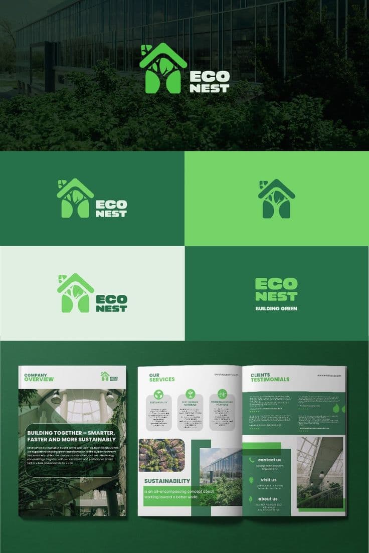 EcoNest – Sustainable Housing Website